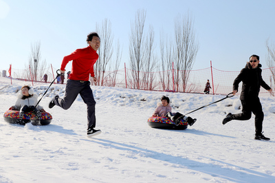 冬季畅游在兴庆 2019宁夏·兴庆欢乐冰雪运动季启动